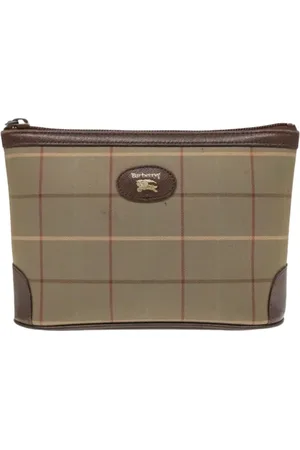 Burberry Pre-owned, Kobieta, Wielobarwność, ONE SIZE, Pre-owned Canvas clutches