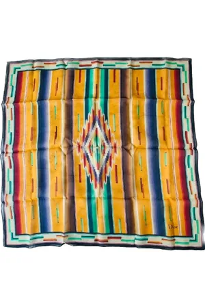 Dior Pre-owned, Kobieta, Wielobarwność, ONE SIZE, Pre-owned Silk scarves