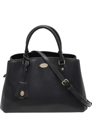 Coach Pre-owned, Kobieta, Czarny, ONE SIZE, Pre-owned Skórzane torebki