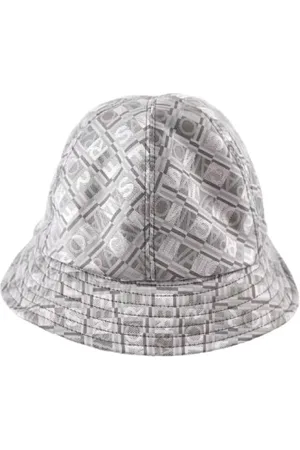 Salvatore Ferragamo Pre-owned, Kobieta, Szary, ONE SIZE, Pre-owned Fabric hats