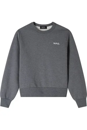 A.P.C. Bluzy, Kobieta, Szary, M, Bawełna, Boxy Sweatshirt