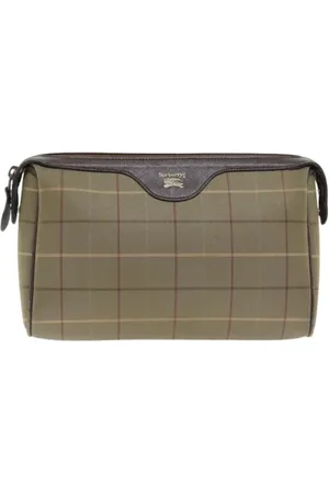 Burberry Pre-owned, Kobieta, brązowy, ONE SIZE, Pre-owned Canvas clutches