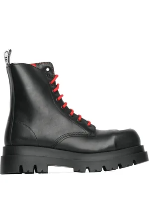 Cult Buty, Kobieta, Czarny, 40 EU, Buty na koturnie z 8 dziurami