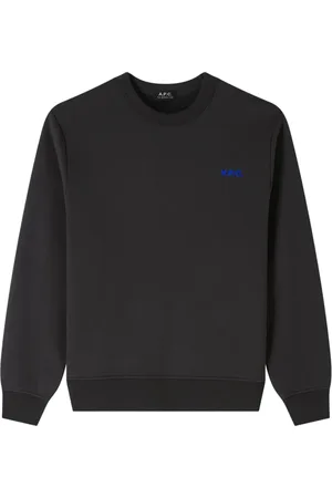 A.P.C. Bluzy, Mężczyzna, Czarny, L, Bawełna, Boxy Sweatshirt