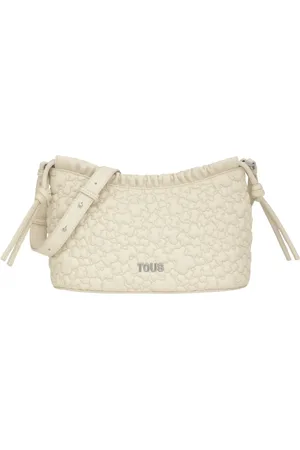 TOUS Torebki, Kobieta, Beżowy, ONE SIZE, Puffy Bear Torba na ramię Beżowa