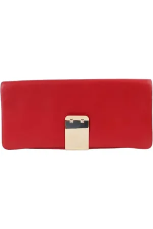 VALENTINO Pre-owned, Kobieta, Czerwony, ONE SIZE, Skóra, Pre-owned Leather clutches