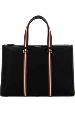 Bally Torebki, Mężczyzna, Czarny, ONE SIZE, Torba zakupowa Canvas Code