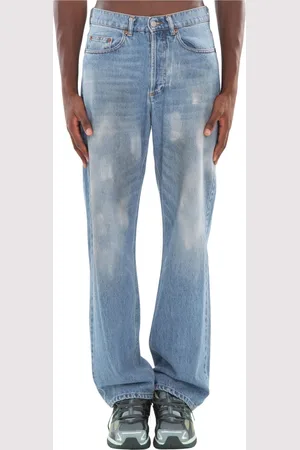 MAGLIANO Jeansy, Mężczyzna, Niebieski, M, Flat-tone Jeansy