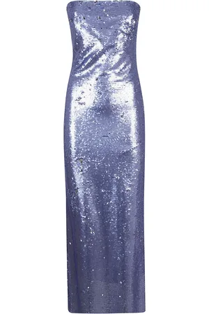 Ilkyaz Ozel Sukienki, Kobieta, Fioletowy, S, Sukienka Phoenix Strapless