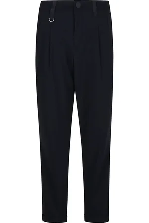 High Spodnie, Kobieta, Niebieski, S, Nylon, Spodnie Niebieskie