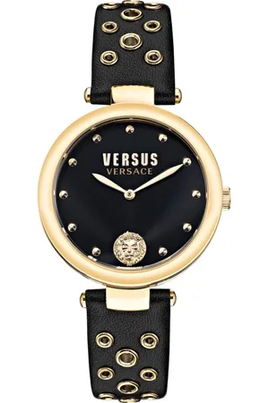 VERSACE Akcesoria, unisex, Żółty, ONE SIZE, Zegarek damski LOS Feliz 34 MM