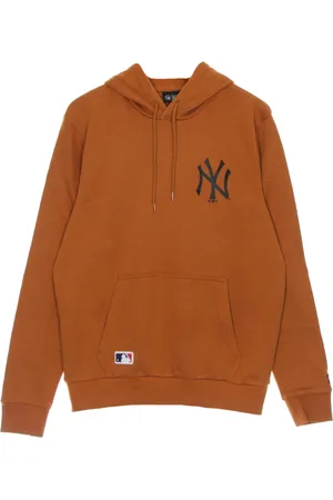 New Era Bluzy, Mężczyzna, brązowy, L, Bluza z kapturem z logo Yankees