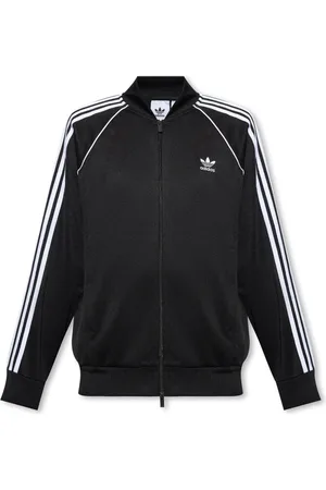 adidas Kurtki, Mężczyzna, Czarny, S, Bawełna, Bluza z logo