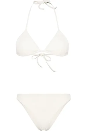 Lido Stroje kąpielowe, Kobieta, Beżowy, M, Spandex, Ivory Wzorzysty Komplet Bikini