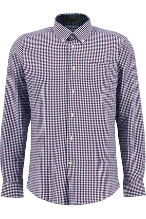 Barbour Szorty, Mężczyzna, Wielobarwność, L, Elegancka Koszula w Kratę Lomond