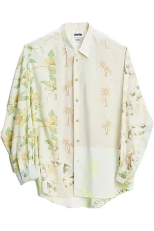 MAGLIANO Koszule, Mężczyzna, Wielobarwność, M, Wintage Hawaiian Surplus Koszula