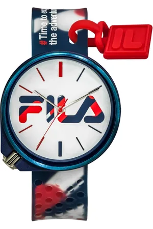 Fila Akcesoria, unisex, Czerwony, ONE SIZE, Sportowy Unisex Zegarek Statement Collection 38-199