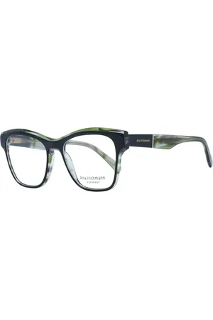 ANA HICKMANN Akcesoria, Kobieta, Czarny, ONE SIZE, Czarne Okulary Optyczne z Acetatową Ramą Motyla