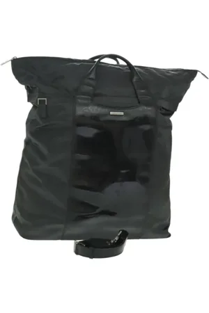 Gucci Pre-owned, Kobieta, Czarny, ONE SIZE, Nylon, Pre-owned Nylon travel-bags