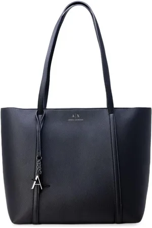 Armani Exchange Torebki, Kobieta, Czarny, ONE SIZE, Elegancka Torebka ze Skóry Ekologicznej