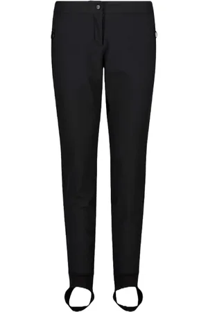 CMP Spodnie, Kobieta, Czarny, S, Czarne Wodoodporne Spodnie Narciarskie Slim Fit