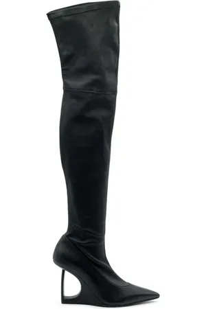 vic matiè Buty, Kobieta, Czarny, 39 1/2 EU, Kozaki za kolano 