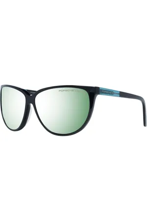 Porsche Design Akcesoria, Kobieta, Czarny, ONE SIZE, Kocie Oko Lustro Ochronne Okulary Przeciwsłoneczne