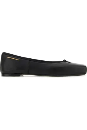 Alexander Wang Buty, Kobieta, Czarny, 40 EU, Czarne skórzane baleriny
