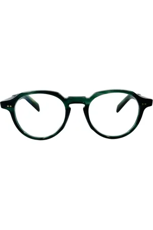 Cutler and Gross Akcesoria, unisex, Zielony, ONE SIZE, Retro Okrągłe Okulary Przeciwsłoneczne - Zielone