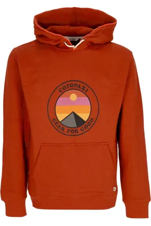 COTOPAXI Bluzy, Mężczyzna, brązowy, S, Kapcie męskie z retro stylem