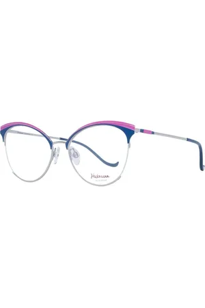 ANA HICKMANN Akcesoria, Kobieta, Fioletowy, ONE SIZE, Fioletowe Metalowe Oprawki Optyczne Cat Eye