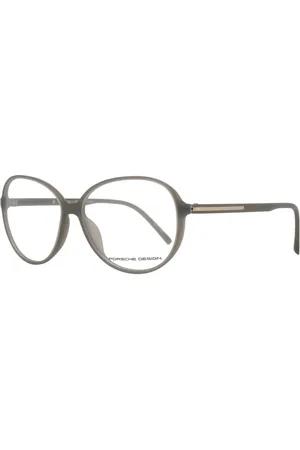 Porsche Design Akcesoria, Kobieta, Szary, ONE SIZE, Szare Okrągłe Oprawki Optyczne dla Kobiet