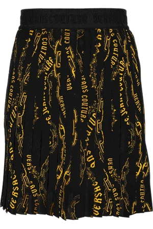 VERSACE Spódnice, Kobieta, Czarny, L, Spódnice