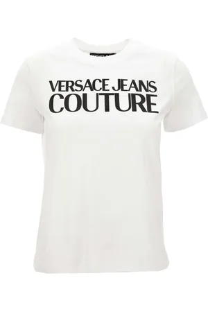 VERSACE Koszulki, Kobieta, Biały, XS, T-shirty i Polosy