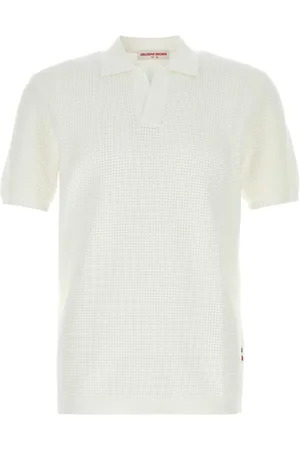 Orlebar Brown Koszulki, Mężczyzna, Biały, L, Biały Roddy Polo Shirt