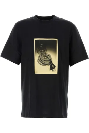 OAMC Koszulki, Mężczyzna, Czarny, M, Klasyczny Czarny T-shirt z Bawełny