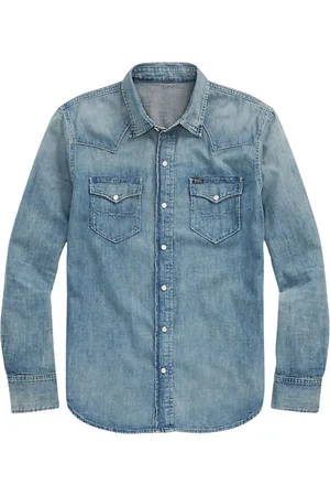 Ralph Lauren Koszule, Mężczyzna, Niebieski, S, Koszula Casual dla Mężczyzn