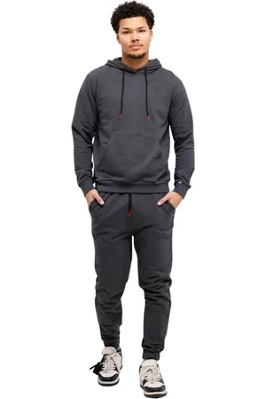 Cruyff Sport, Mężczyzna, Szary, M, Szary Męski Dres Treningowy Z Kapturem