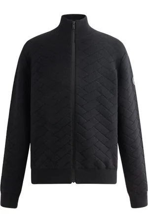 Fusalp Swetry, Mężczyzna, Czarny, 2XL, Wełna, Brieuc Cardigan