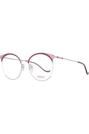 ANA HICKMANN Akcesoria, Kobieta, Czerwony, ONE SIZE, Czerwone Okulary Optyczne w Stylu Motyla