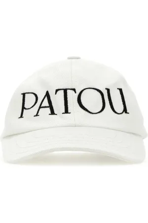 Patou Akcesoria, Kobieta, Biały, M, Klasyczna Biała Bawełniana Czapka Baseballowa