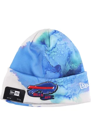 New Era Akcesoria, Mężczyzna, Wielobarwność, ONE SIZE, NFL Sideline Czapka z Dzianiny Buffalo Bills