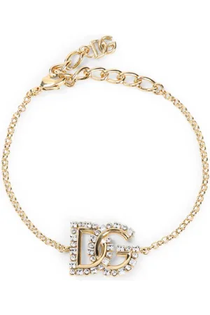 Dolce & Gabbana Akcesoria, Kobieta, Żółty, ONE SIZE, Bransoletka na co dzień w złocie