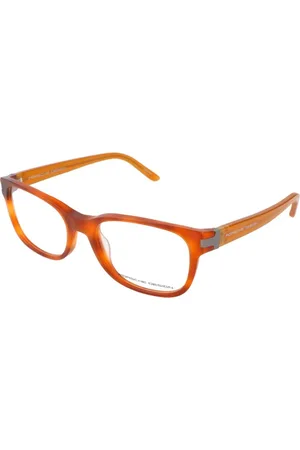 Porsche Design Akcesoria, Mężczyzna, brązowy, ONE SIZE, Brązowe Okulary z Acetatową Ramą i Tarczą w Kolorze Havana