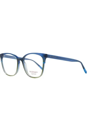 ANA HICKMANN Akcesoria, Kobieta, Niebieski, ONE SIZE, Niebieskie Okulary Optyczne w Stylu Motyla