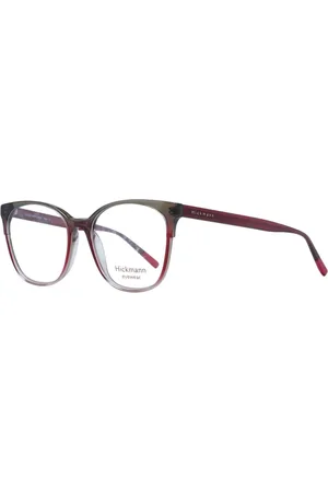 ANA HICKMANN Akcesoria, Kobieta, Różowy, ONE SIZE, Różowe Okulary Optyczne Motyle z Acetatową Ramą