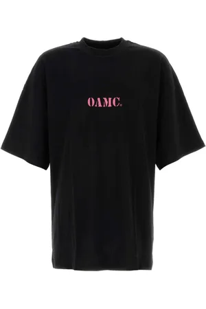 OAMC Koszulki, Mężczyzna, Czarny, S, Klasyczny Czarny T-shirt z Bawełny