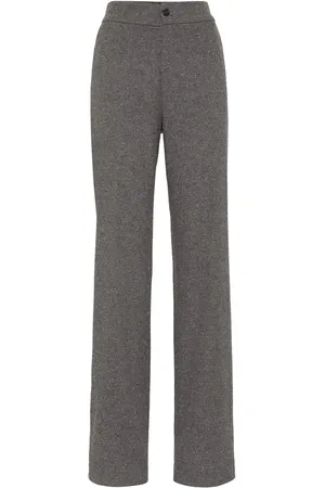 MVP Wardrobe Spodnie, Kobieta, Szary, M, Wełna, Fury Pants