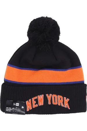 New Era Akcesoria, Mężczyzna, Wielobarwność, ONE SIZE, NBA City Night Pom Pom Beanie