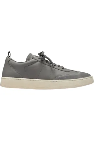 Officine creative Buty, Mężczyzna, Szary, 42 EU, Skóra, Casual Sneaker